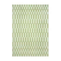Beautiful 7' x 10' Tiled Stripes Outdoor Rug by Drew Barrymore