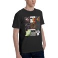 thumbnail image 5 of Smashing Pumpkins Men's Shirt Short Sleeves Cotton T-Shirt Casual Novelty T Shirts Black, 5 of 9