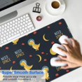 thumbnail image 4 of Long Mouse Pads for Desk,DarkBlue Cartoon Dinosaurs Astronauts Desk Mats on Top Of Desks, Desk Mouse Pad Extra Large with 3mm Non-Slip Base and Stitched Edge for Gaming,Work,Home 35.4"x15.7", 4 of 5