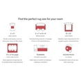 thumbnail image 5 of Well Woven Apollo British Flag Union Jack Royal Flag Vintage Red Blue White Flat-Weave Easy to Clean 2' x 3' Area Rug, 5 of 6