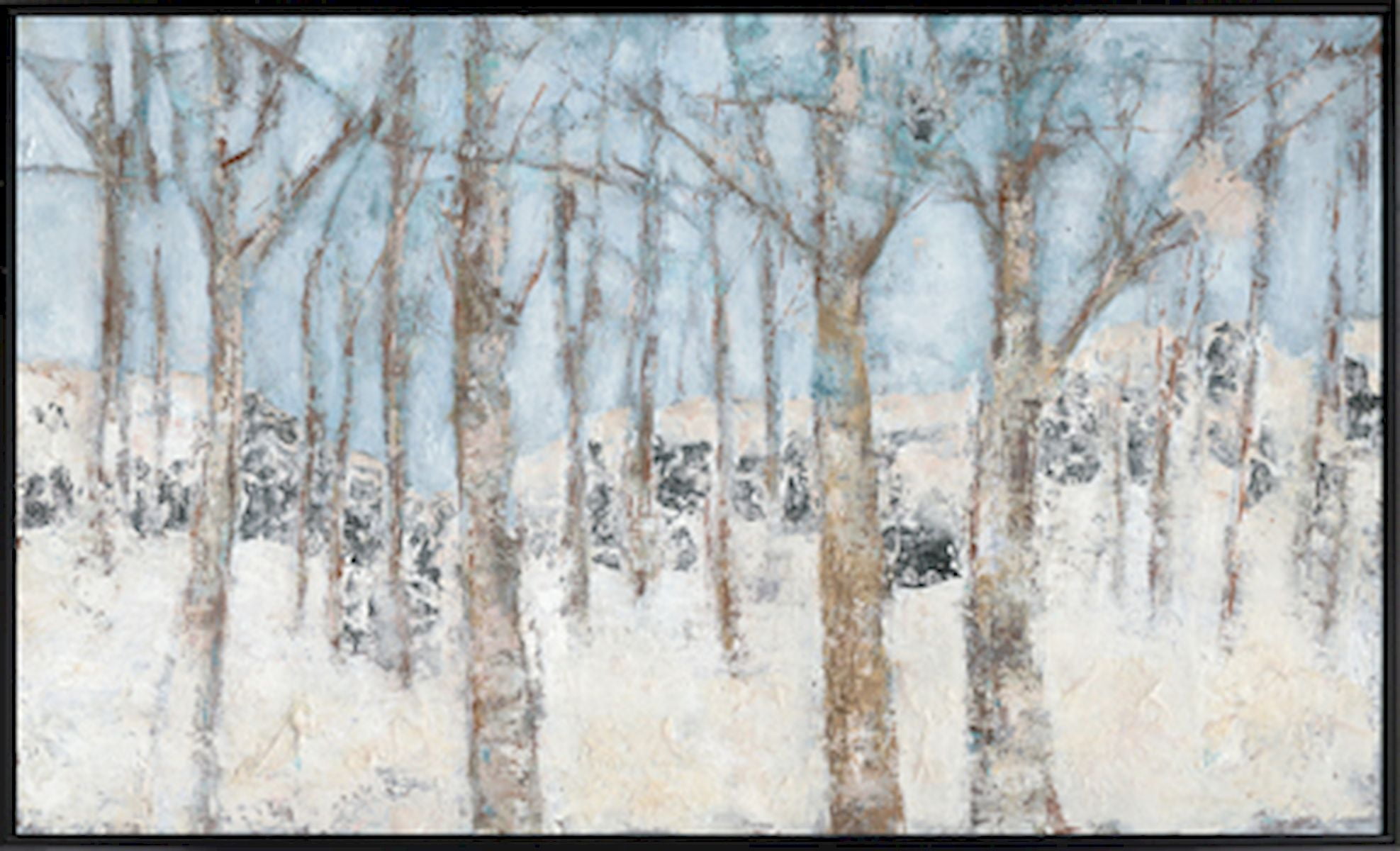 Blue Sky Through The Trees Wall Decor