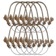 thumbnail image 1 of Perchas para tarros de cristal, asas de cuerda de lino, boca ancha de 70 mm, cuerdas para colgar tarros de cristal, 10 unidades, no incluidas, 1 of 4