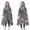 Dalmatian Corgi Bulldog, variant on Wearable Blanket,Dalmatian Corgi Bulldog Hooded Wearable Flannel Blanket for Adults & Teens,Winter Poncho Shawl Wrap Cape Cozy Anti-Pill,60"x80"
