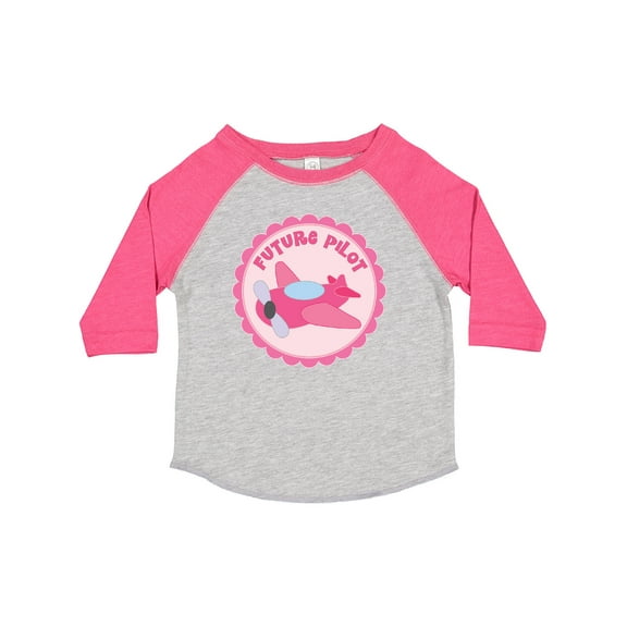 Inktastic Future Pilot Girls Occupation Girls Toddler T-Shirt