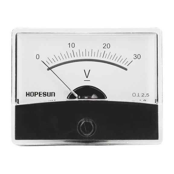 Velleman AVM6030 30V DC Panel Meter, Analog, 2.4" x 1.9"
