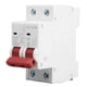 thumbnail image 1 of Disyuntor 2P DC 1000V MCB 63A Interruptor de protección 6000A Capacidad de corte para el hogar, 1 of 12