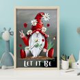 thumbnail image 4 of Cuadros Decorativos 5D DIY diamante pintura completo cuadrado taladro Let it Be Gnome decoración de pared Rhinestone JShteea Nuevos Originales, 4 of 8