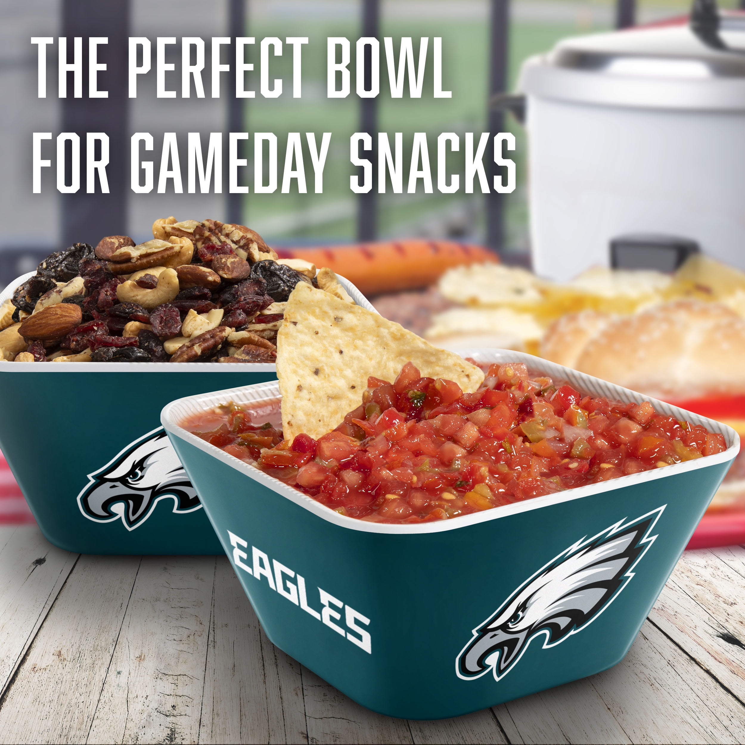 YouTheFan NFL Philadelphia Eagles Small Snack Bowl