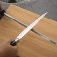 thumbnail image 4 of Afilador Profesional de Acero al Carbono Negro de 12 Pulgadas con Mango Ergonómico para Cuchillos de Chef, 4 of 4