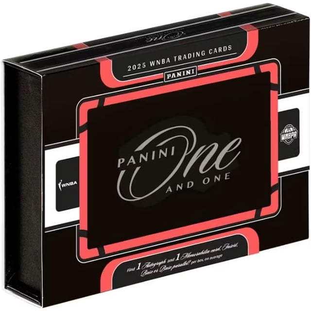 2025 Panini One and One WNBA Basketball Hobby Trading Card Box (1 Autograph Card Per Box)