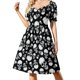 thumbnail image 4 of Lindo vestido sin mangas de zanahoria naranja kawaii con lindos corazones vestidos de mujer vestidos de lujo con mangas largas Vestido, 4 of 8