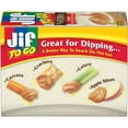 thumbnail image 4 of (3 pack) Jif To Go Natural Creamy Peanut Butter Spread, 8- 1.5 Ounce Cups, Smooth and Creamy Texture, Snack Size Packs, 4 of 9