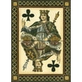 thumbnail image 2 of Vision Studio 11x14 Gold Ornate Wood Framed with Double Matting Museum Art Print Titled - Lets Play Cards I, 2 of 4