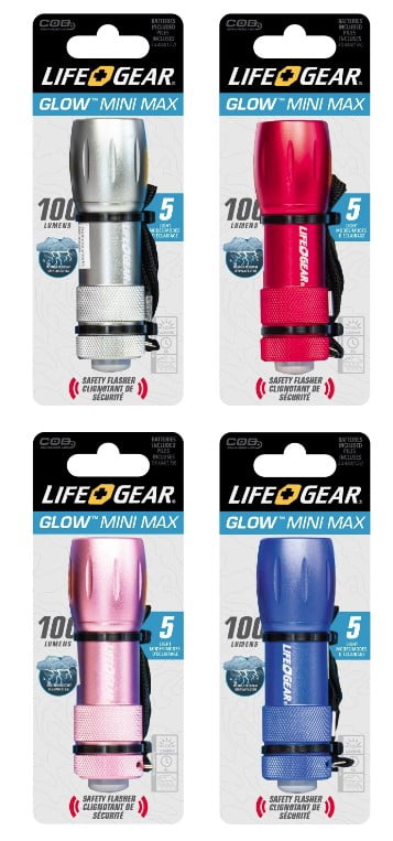 Lampe de Poche Aluminium 100 lumen de LifeGear