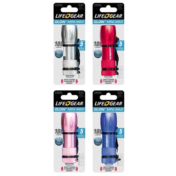 LifeGear 100 Lumen Aluminum Flashlight