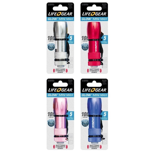 LifeGear 100 Lumen Aluminum Flashlight