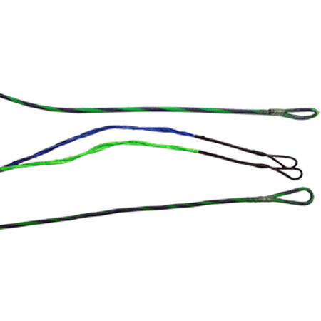 Continu Flo Set - First Draw Genesis String/Cable Set Flo Green/Blue - 1 Pair