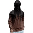 thumbnail image 2 of Men 3D Print Pullover Hoodies with Built-In Face Mask And Drip Design Featuring Streetwear Style For Casual Outings Skateboarding Concerts Coffee XXXL, 2 of 5