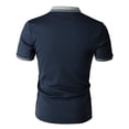 thumbnail image 3 of H2H Mens Casual Slim Fit Polo T-Shirts Button Down Polo Shirt (CMTTS260), 3 of 6