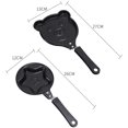 thumbnail image 3 of Upgraded Egg Frying Pan,Pancake Mold Cookware Non-Stick Cartoon Mini Breakfast Maker Saucepan Omelette Pan(Pig), 3 of 7