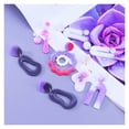 thumbnail image 5 of DIY Irregular Earring Pendant Silicone s With Hole ometric Flower Heart Keychain Necklace Pendant Charms Epoxy Resin Mould, 5 of 7