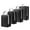 Black, variant on Compression Packing Cubes for Suitcases Travel 4 Set Expandable Travel Bags Organizer for Luggage, Compression Set of 4 Travel Organizer Cubes, Beige