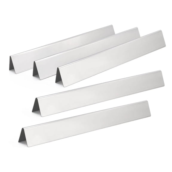 22.5 Inch Weber 7536 Flavorizer Bars Compatible for Weber Spirit E-310 E320 S310 S320, 5 Packs Stainless Steel Weber 7537 65903 Flavorizer Bars for Spirit 700, Weber 900, Genesis Silver B C