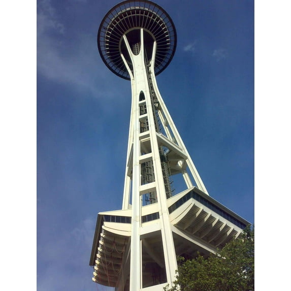 Sumerlin Space Needle Wall Decal