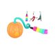 thumbnail image 1 of Pet Toys Indoor Interactive Toys Automatic Moving Ball Toys Led Two-speed Noiseless Smart Toys Banmo, 1 of 5
