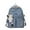 Blue, variant on Extra Large Backpack Men and Women Adult Fashion Colorblock Nylon Zipper Large Capacity Student Backpack Hiking Backpack with Hydration Pack Pink One Size