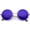 Gold / Blue, variant on sunglassLA - Retro Slim Full Metal Frame Colored Mirror Lens Round Sunglasses 51mm - 51mm
