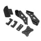thumbnail image 4 of M Buder Set de Parachoques Anticolisión y Fijación de Alerón Trasero para Coche de Control Remoto RC WLtoys 144001 124017 144010 Accesorios de Plástico Duradero, 4 of 9