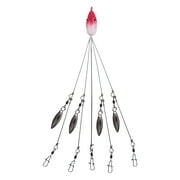 5 Arms Umbrella Fishing Rig Bait Fishing Lures With Snap Swivels