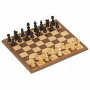 Wood Expressions WE Games Walnut Chess Set, 12"