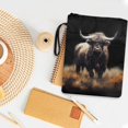thumbnail image 4 of HELLHERO 1 pc Book Sleeve with Decorative Design Polyester Fabric Carrying Book Case for Paperbacks Books Lovers 8.66 x 11.42, 4 of 8