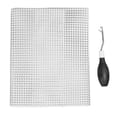 thumbnail image 2 of Latch Hook Tool Rug Making Mesh Kit Metal Construction with Comfortable Rubber Handle Crochet Hair Coaster Making Crafting, 2 of 7