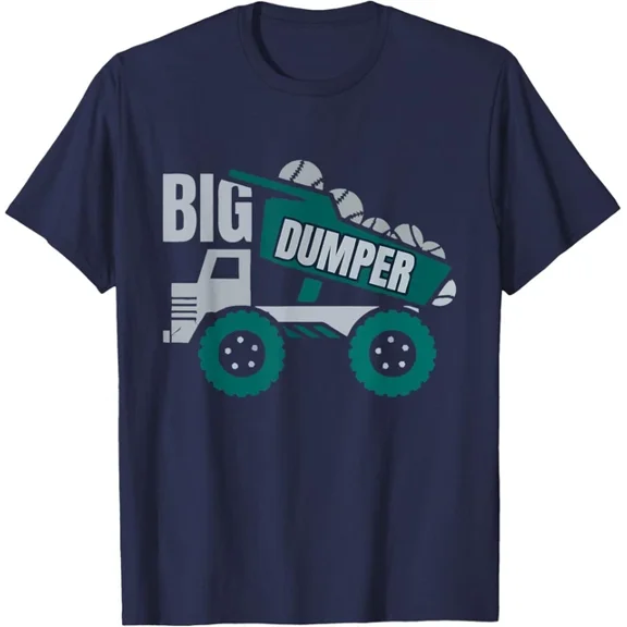 Hot Trending T-Shirt With Big Dumper Seattle Baseball Fan Sports Design Preview Only