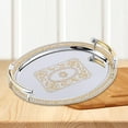 thumbnail image 6 of hengtong Elegant and modern breakfast tray, breakfast tray, oval serving tray for parties S, 6 of 6