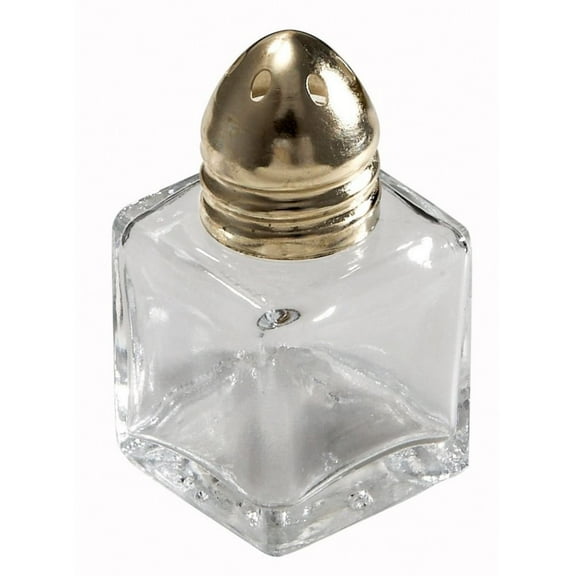 Winco 0.5 Oz. Square Salt & Pepper Shaker