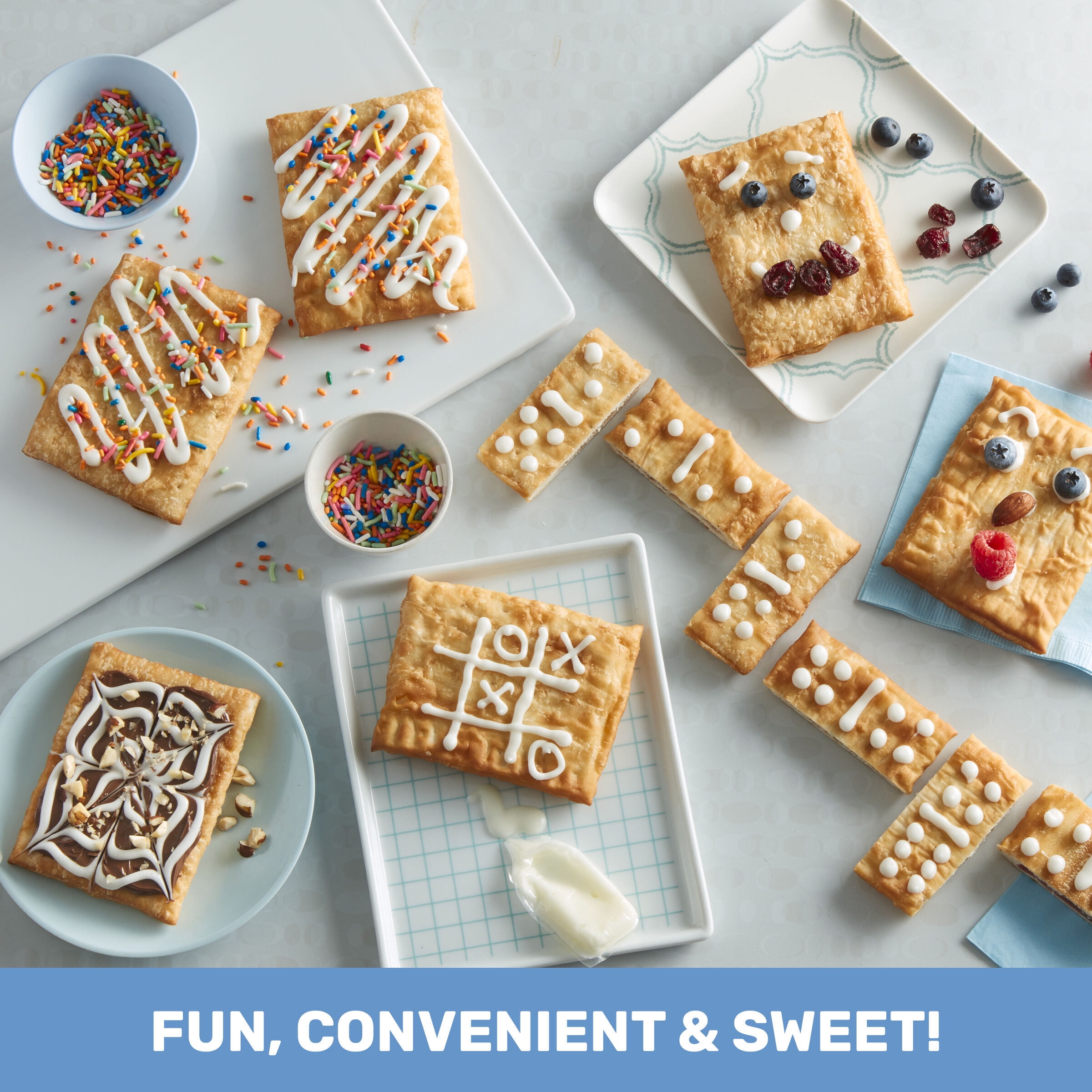 Pillsbury Frozen Toaster Strudel Pastries, Strawberry, 6 Ct, 11.7 oz
