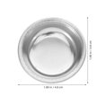 thumbnail image 2 of CATIEBYE 8pcs Reusable Round Paint Mixing Palette For Professional Artists Easy To Clean, 2 of 6