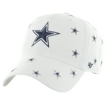 Women's '47 White Dallas Cowboys Confetti Clean Up Adjustable Hat