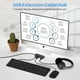 thumbnail image 2 of Hub USB 3.0 Multi USB 4 puertos 3.0 5 Gbps Adaptador de concentrador de datos portátil con cable de 30 mm Compatible con Macbook/Mac Pro/Mini/iMac/Surface Pro/XPS/Notebook PC, Plug and Play, 2 of 5