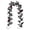 A002- B, variant on Gothic Halloween Decor Black Halloween Garland 69 Inch Spooky Halloween Decorations for Home Haunted House Decor Black and Red Party Decor, 1 Pack
