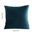 thumbnail image 3 of FAMTKT Throw Pillow Covers 18x18 Soft Decorative Pillowcase Solid Color Couch Cushion Covers Textured Pillow Cases for Couch Sofa Bed Living Room Decor, 3 of 7
