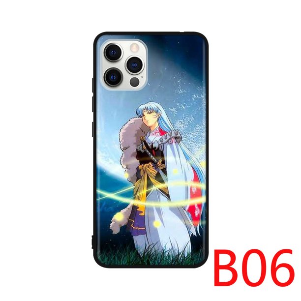Black Protected Soft Case Compatible Para Huawei Mate Y9A Y9 Y5P 20 Lite Prime Pro Cover SCLB106 Inuyasha