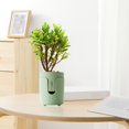thumbnail image 4 of Self Watering Pots, Plastic Planter with Drainage Holes, Bottom Watering Flower Pots, Plastic Flower Pots for Indoor Outdoor Plants, Green, 4 of 4