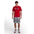 thumbnail image 6 of AND1 Men's and Big Men's All Court Colorblock Short, 9" inseam, up to Size 5XL, 6 of 7