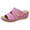 Purple Pink, variant on Willtoo Orthopedic Sandals for Women, Women's Wide Width Flat Sandals with Arch Support, Wedge & Flip Flops, Casual Sandals in Faux Leather & Leather, Open Toe, Spring, Summer & Fall