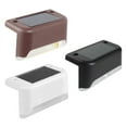 thumbnail image 2 of 4pcs LED Solar Stair Lamp IP65 Waterproof Outdoor Garden Pathway Yard Patio, 2 of 9